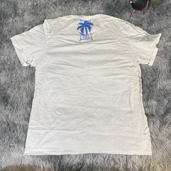 WWE WWF Authentic White Jey Uso Yeet Shades T-shirt Large L Roman Bloodline - Picture 6 of 8